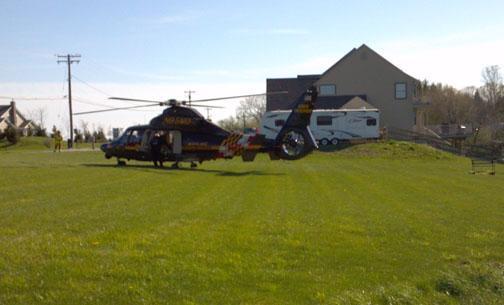 Vehicle Collision, Bert Fowler & Old Fort Schoolhouse Rd, 4-4-12