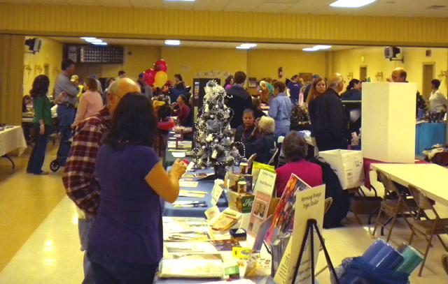 Vendors at the Activities Building- Open House 2011